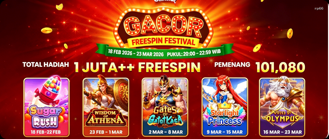 Login rp66 Sekarang Bonus Melimpah